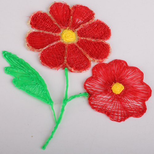 Цветы 3d ручкой