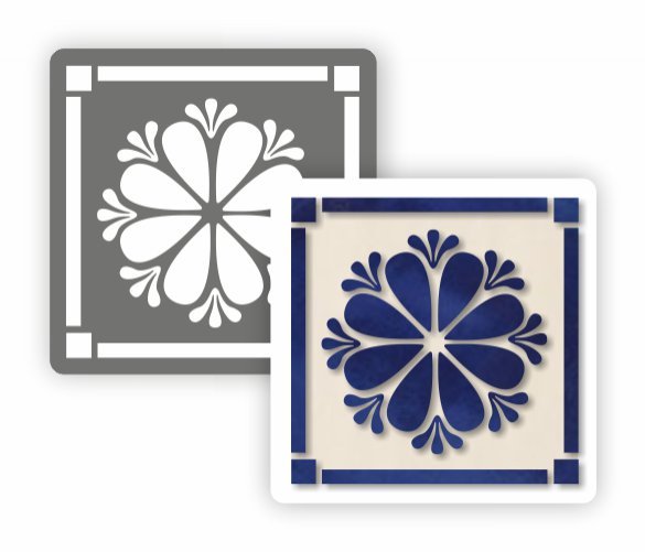 Трафареты для керамической плитки