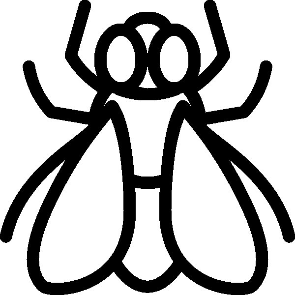 Муха контур