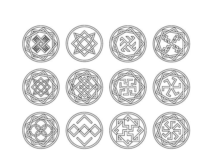 Кельтские узоры