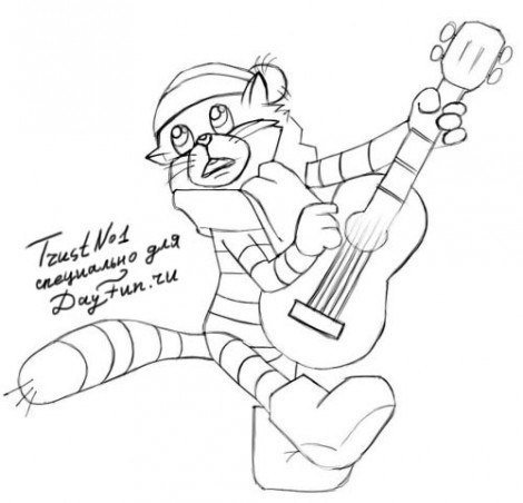 Герои Простоквашино кот Матроскин