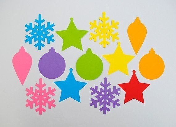 Аппликация елочная игрушка