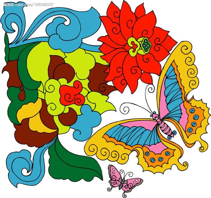 Рисунки цветные