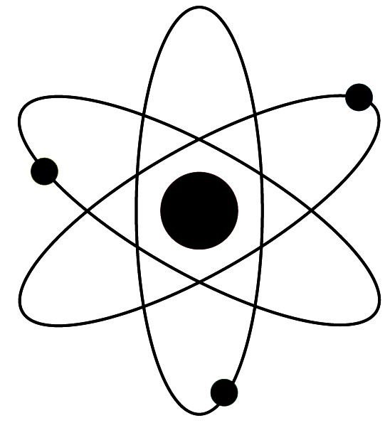 Атом рисунок