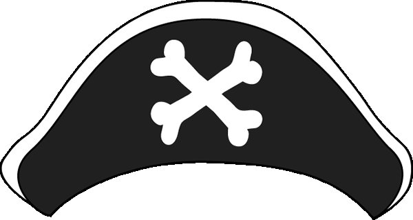 Шляпа пирата, треуголка