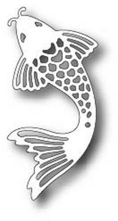 Трафарет рыбки для вырезания