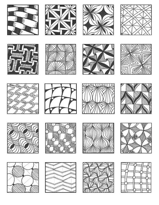 Тангл ,Зентангл, дудлинг