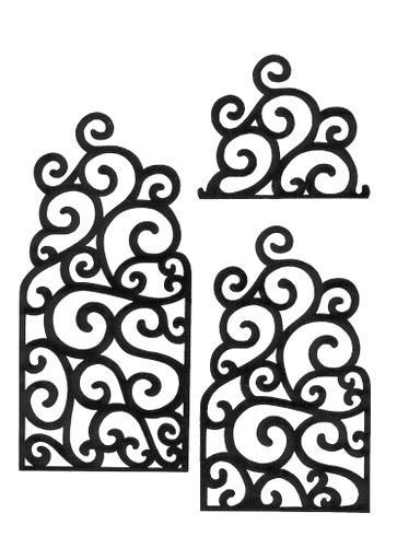 Трафарет для шоколадного декора