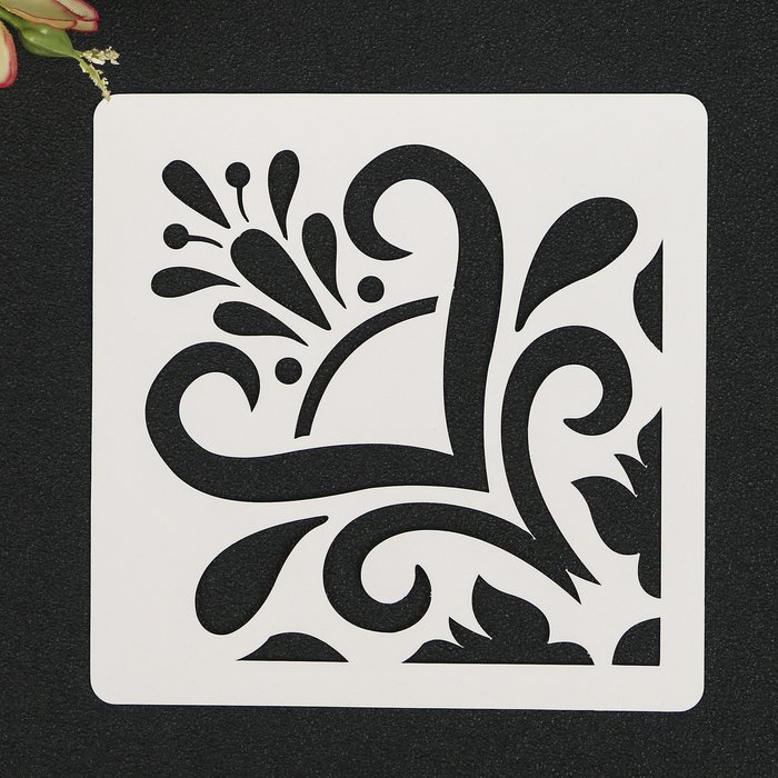 Трафареты для декора 10х10