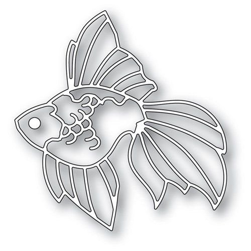 Золотая рыбка шаблон