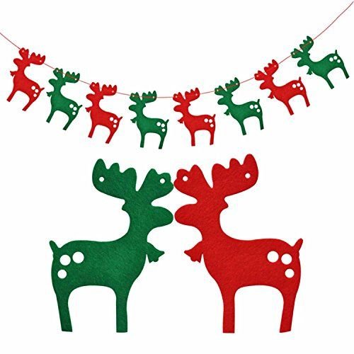 Новогодняя гирлянда трафарет