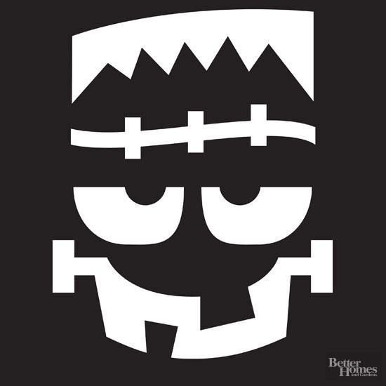 Франкенштейн трафарет