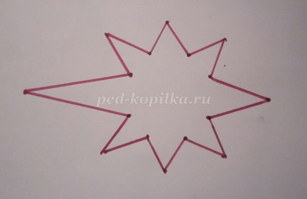 Звезда для колядок своими руками