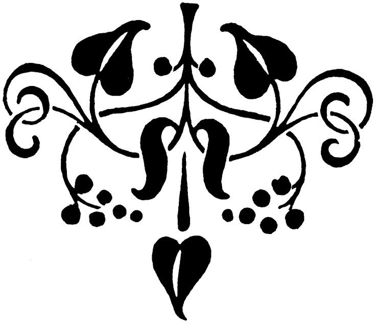 Трафарет узоры