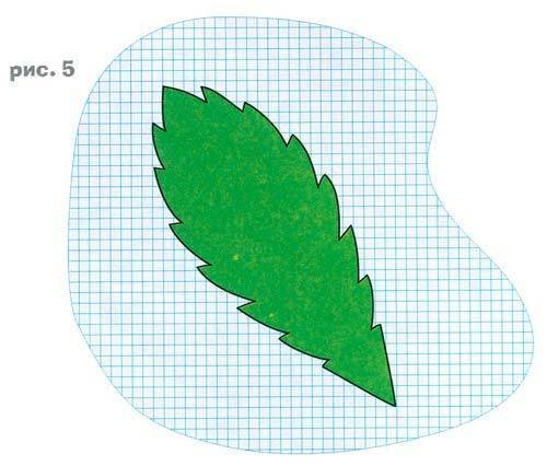 Листики для аппликации