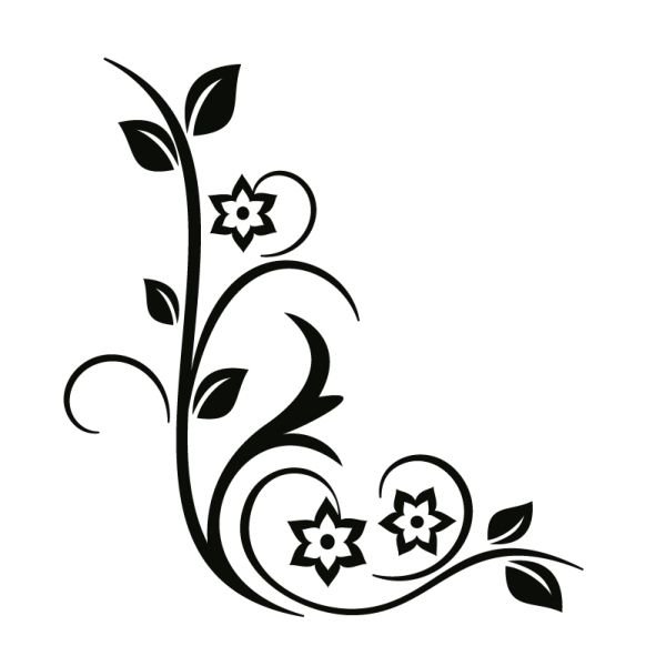 Узоры с цветами