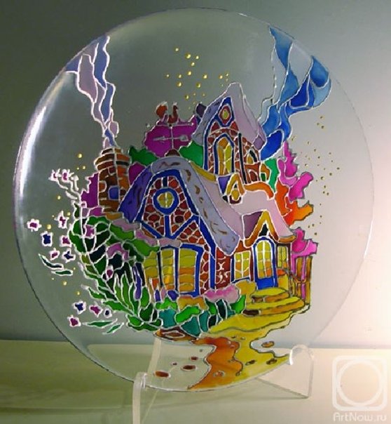 Витражная роспись по стеклу