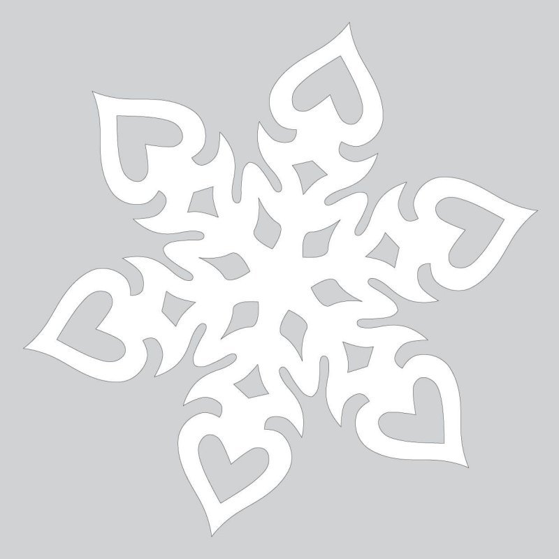 именная снежинка