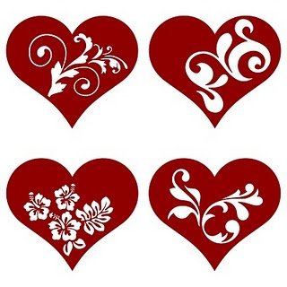 Сердечко шаблон