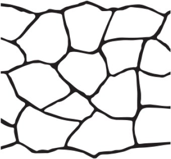 Трафарет камень на стену