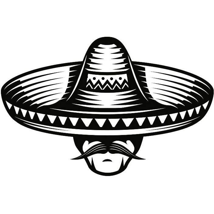 Мексиканцы Мексика Сомбреро