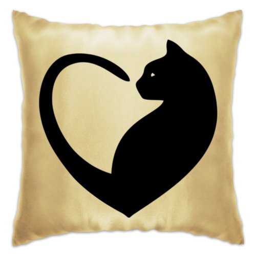 Подушки с изображением кошек