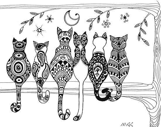 Стилизованные рисунки животных