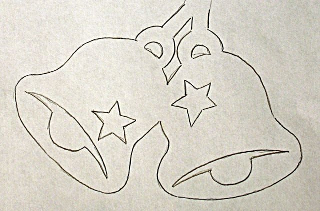 Новогодние вырезалки на окна легкие