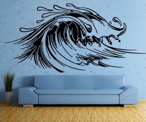Роспись стен волны