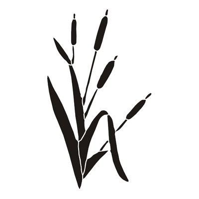 Камыши силуэт