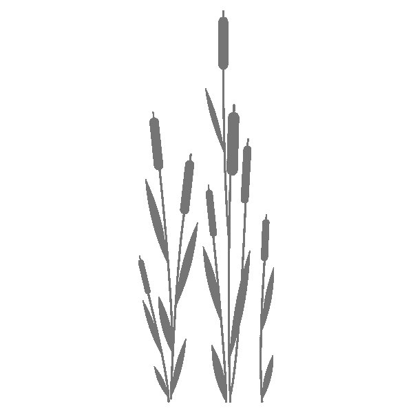 Трафарет травы