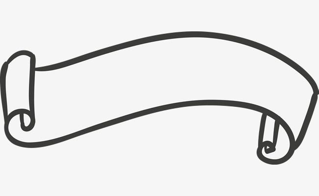 Ленточка трафарет