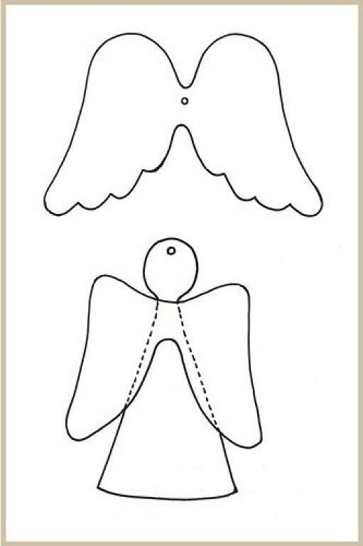 Поделка ангел