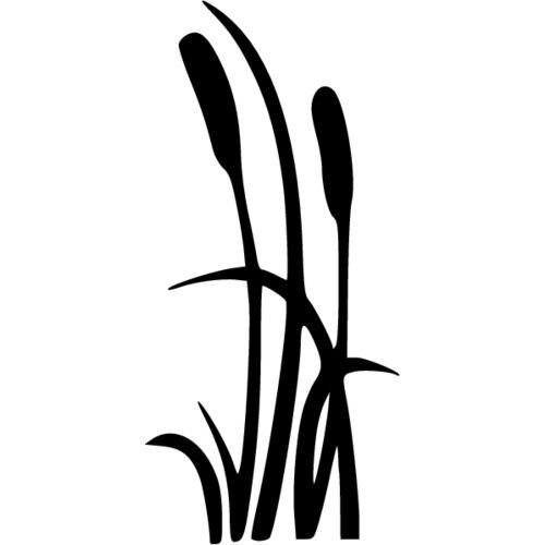 Трава трафарет для вырезания