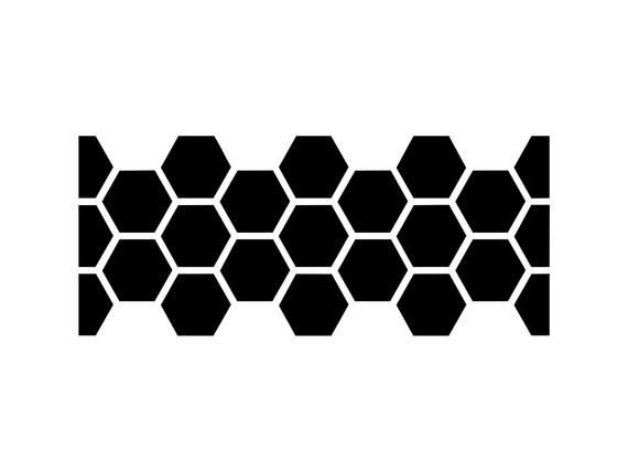 Гексагон узор