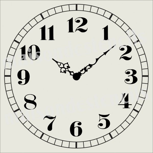 Циферблат часов