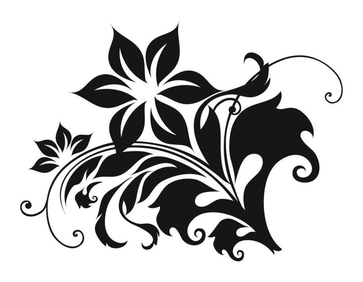 Орнамент цветы