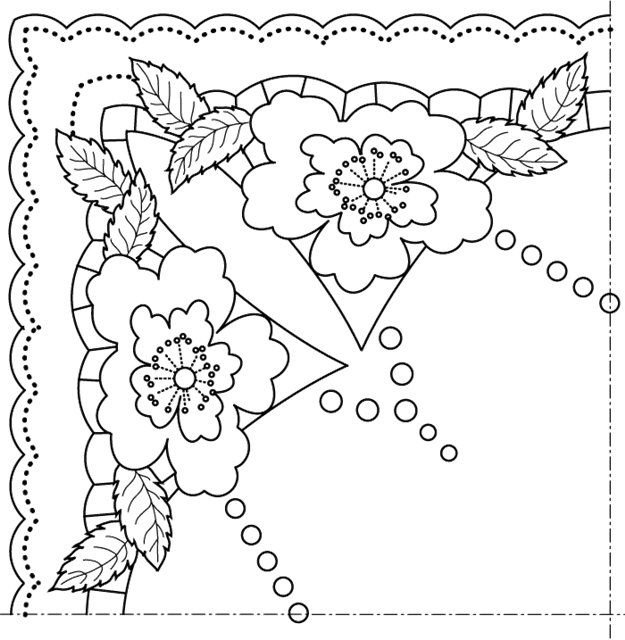 Узоры на платках