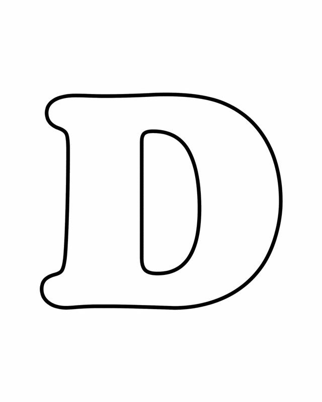 Английская буква d