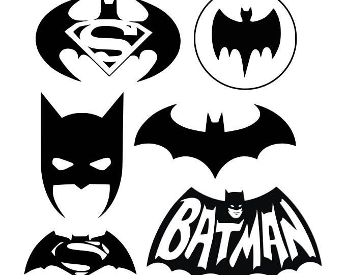 Трафарет Бэтмена