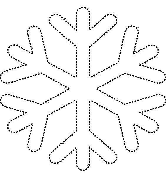 Снежинки для вырезания