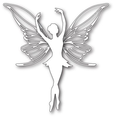 Крылья феи трафарет