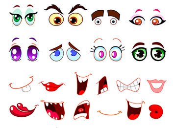 Глаза нос рот