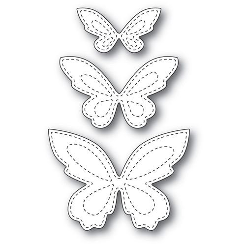 Трафарет бабочки на стену