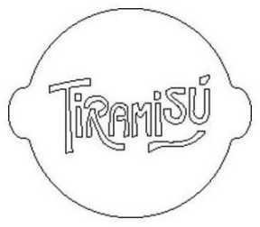 Трафарет тирамису для торта