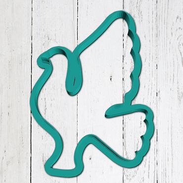 Вырубка голубь для пряников