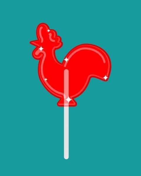 Леденец на палочке вектор