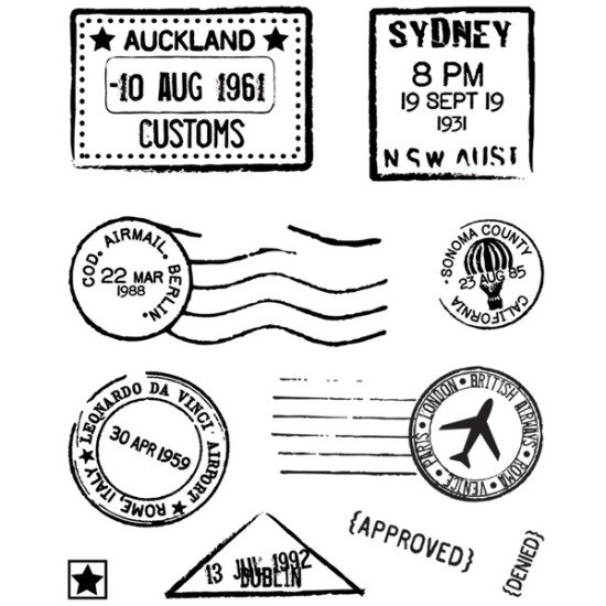 Почтовый штамп на конверте