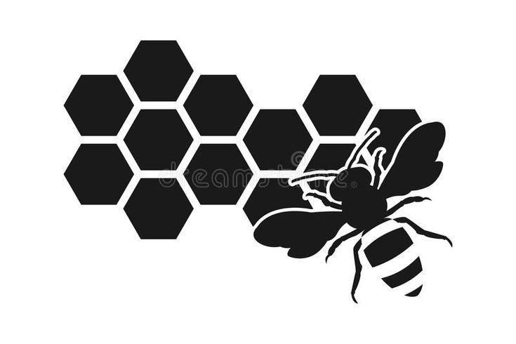 Соты трафарет для декора