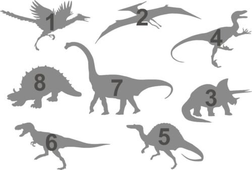 Шаблон динозавра для рисования